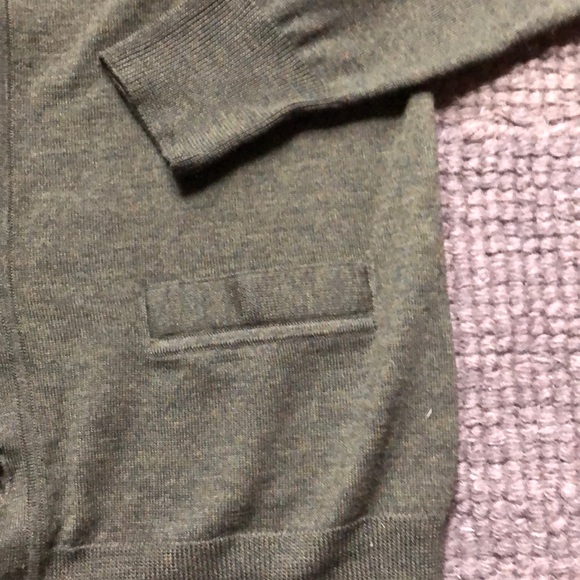 Jack Spade Forrest green men’s cardigan sweater - Picture 4 of 7